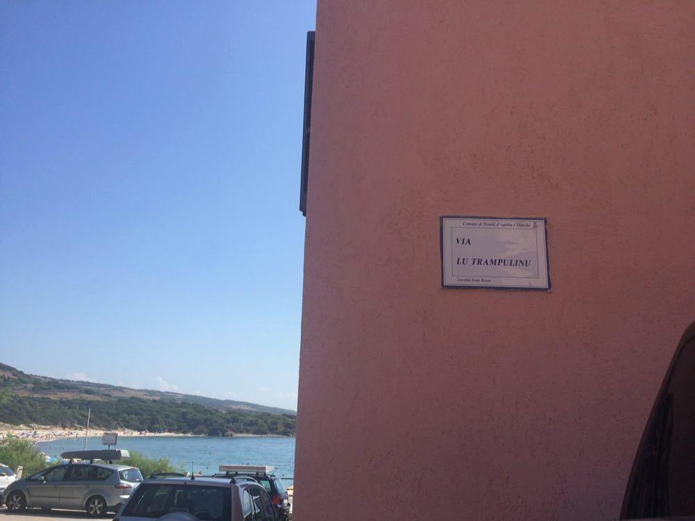 Villa La Musica del Mare Isola Rossa Exterior foto